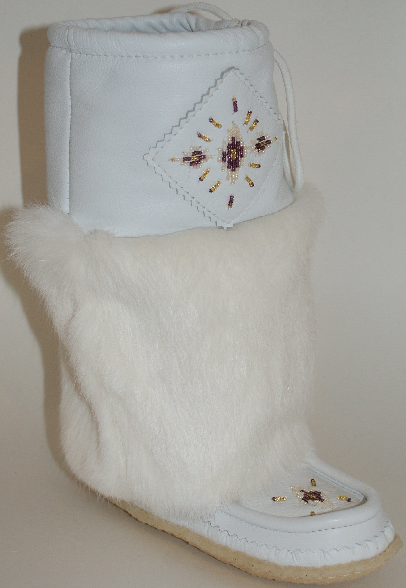 White 13" Mukluks