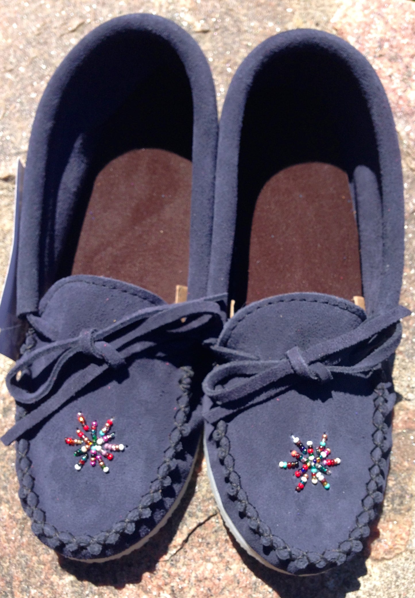 Navy Blue Rock-N-Mocs