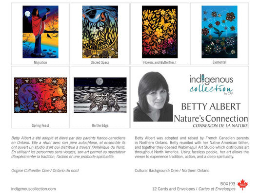Nature's Connection Boxed Note Cards by Betty Albert