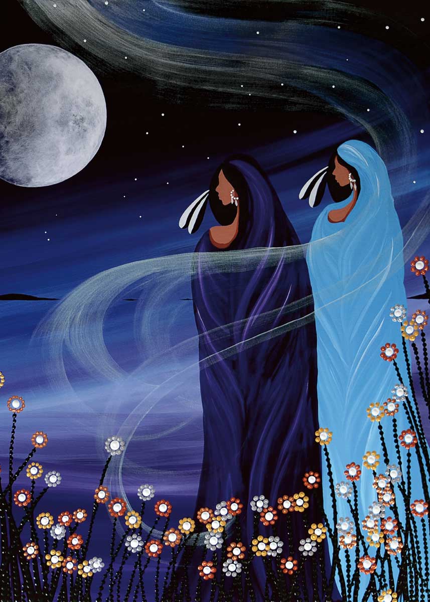 Moonlight Reflections Boxed Note Cards by Betty Albert