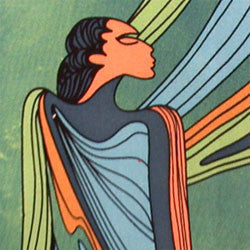 Friends by Maxine Noel Scarf