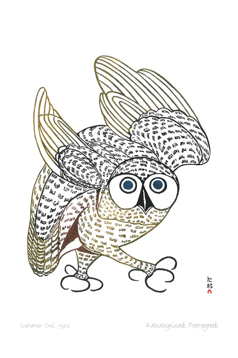 Inuit Owl Designs, Cape Dorset Boxed Set Note Cards