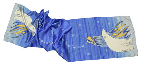 Mother Winter Silk Scarf