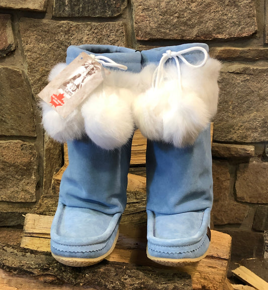 Sky Blue Mukluks