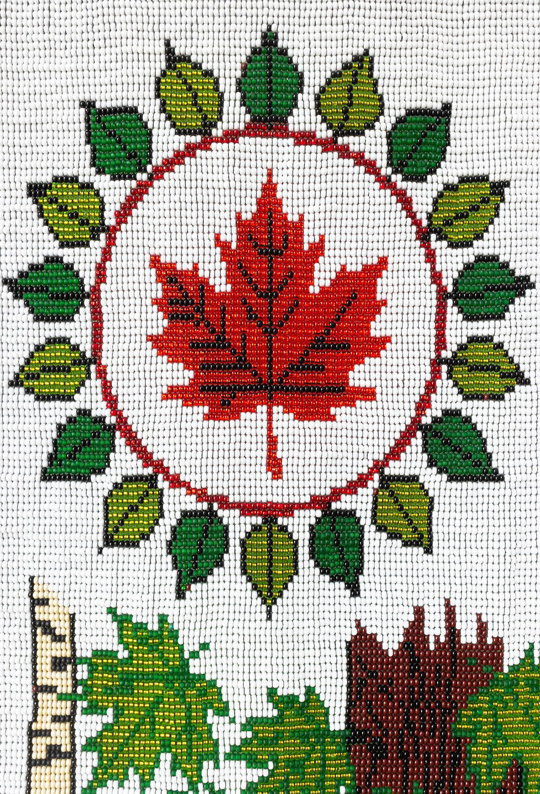Maple Sap-Beaded Tapestry