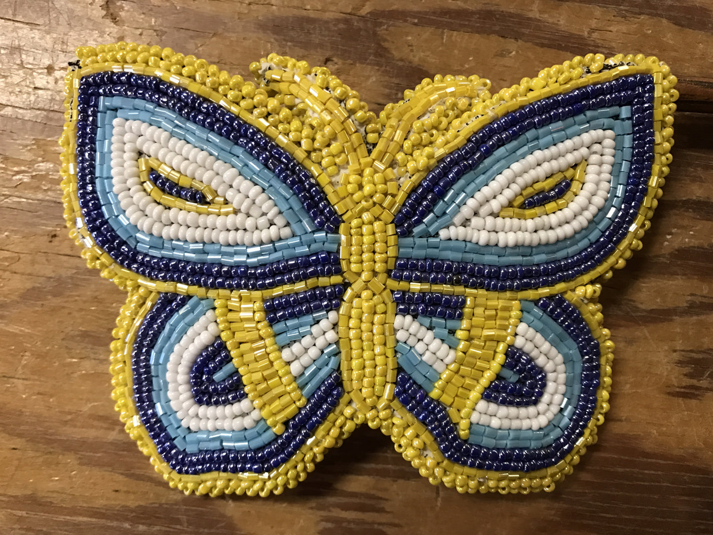 Butterfly Beaded Barrette