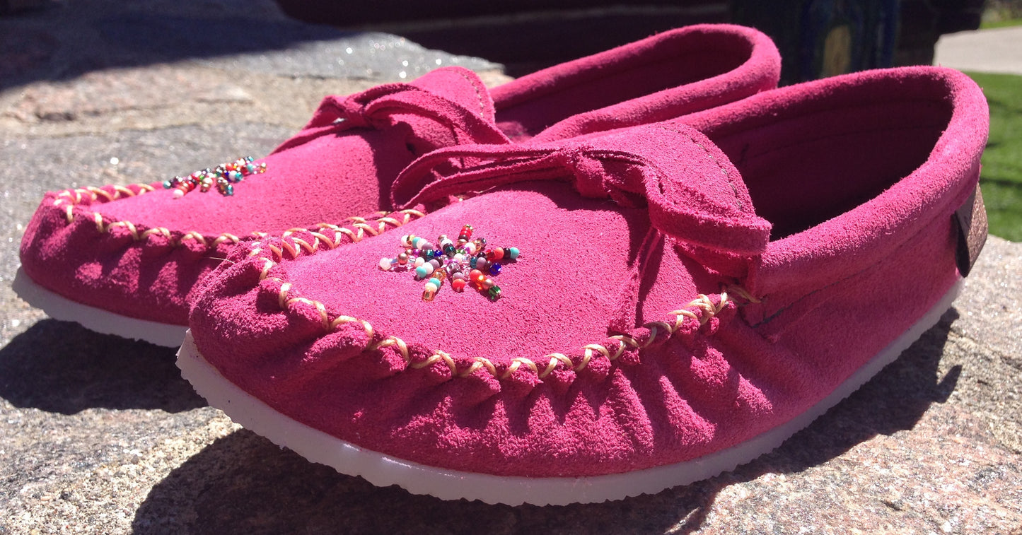 Fuchsia Rock-N-Mocs
