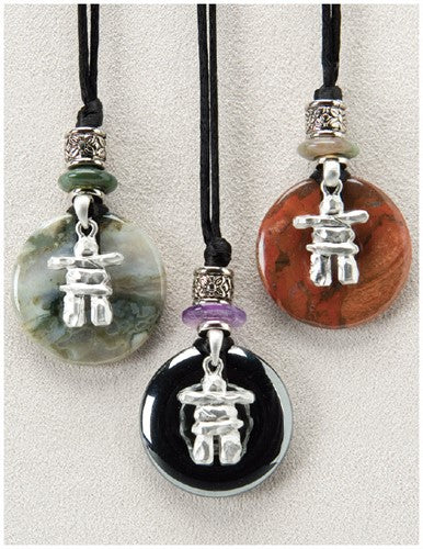 Inukshuk Reflection Necklace