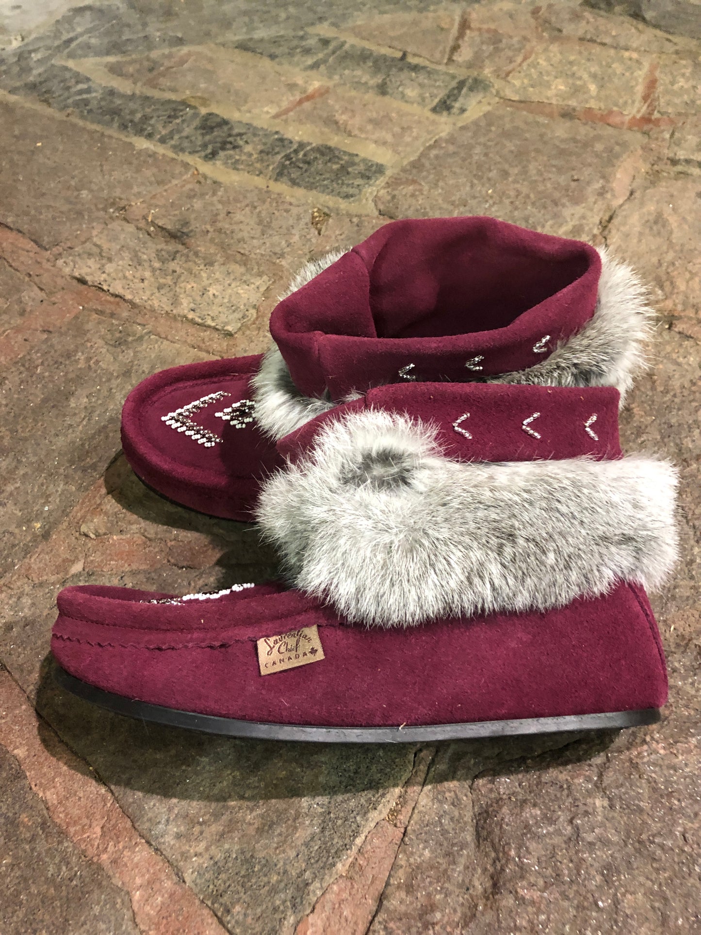 Mini Mukluk-Maroon