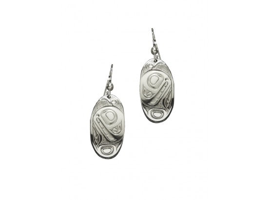 Orca Earrings, Oval