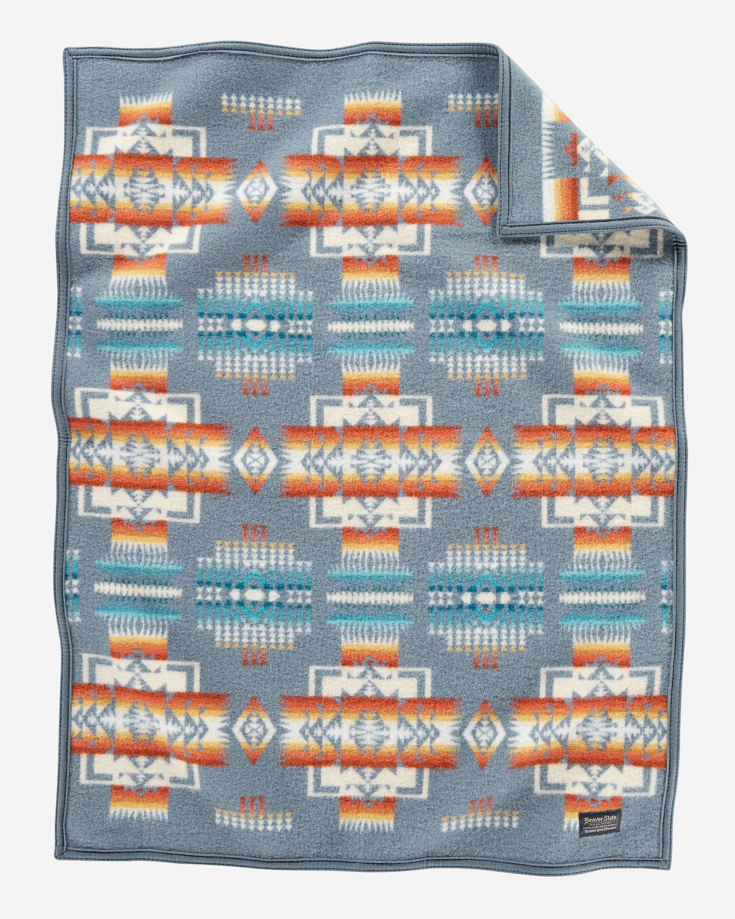 Pendleton Chief Joseph Baby Blanket in Slate