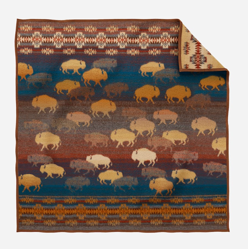 Prairie Rush Hour Blanket by Pendleton