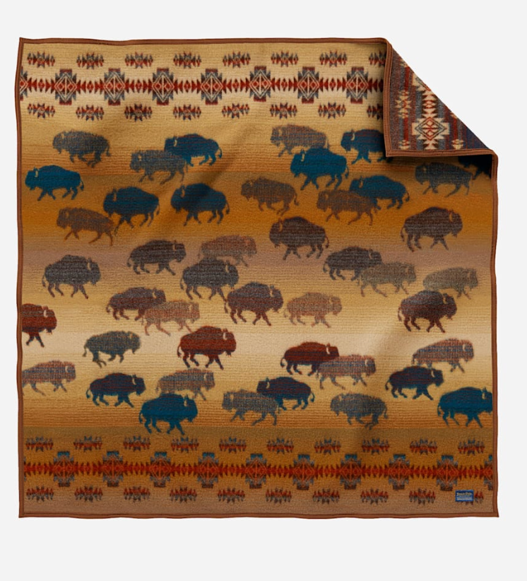 Prairie Rush Hour Blanket by Pendleton