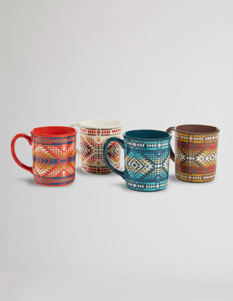 Pendleton Mugs-Smith Rock Design Set of 4