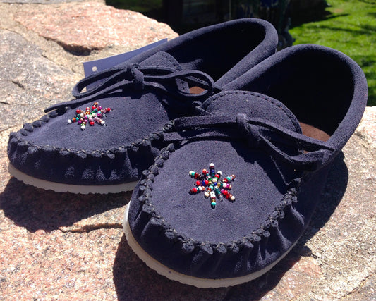 Navy Blue Rock-N-Mocs