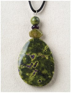 Stichtite Serenity Medicine Stone Necklace