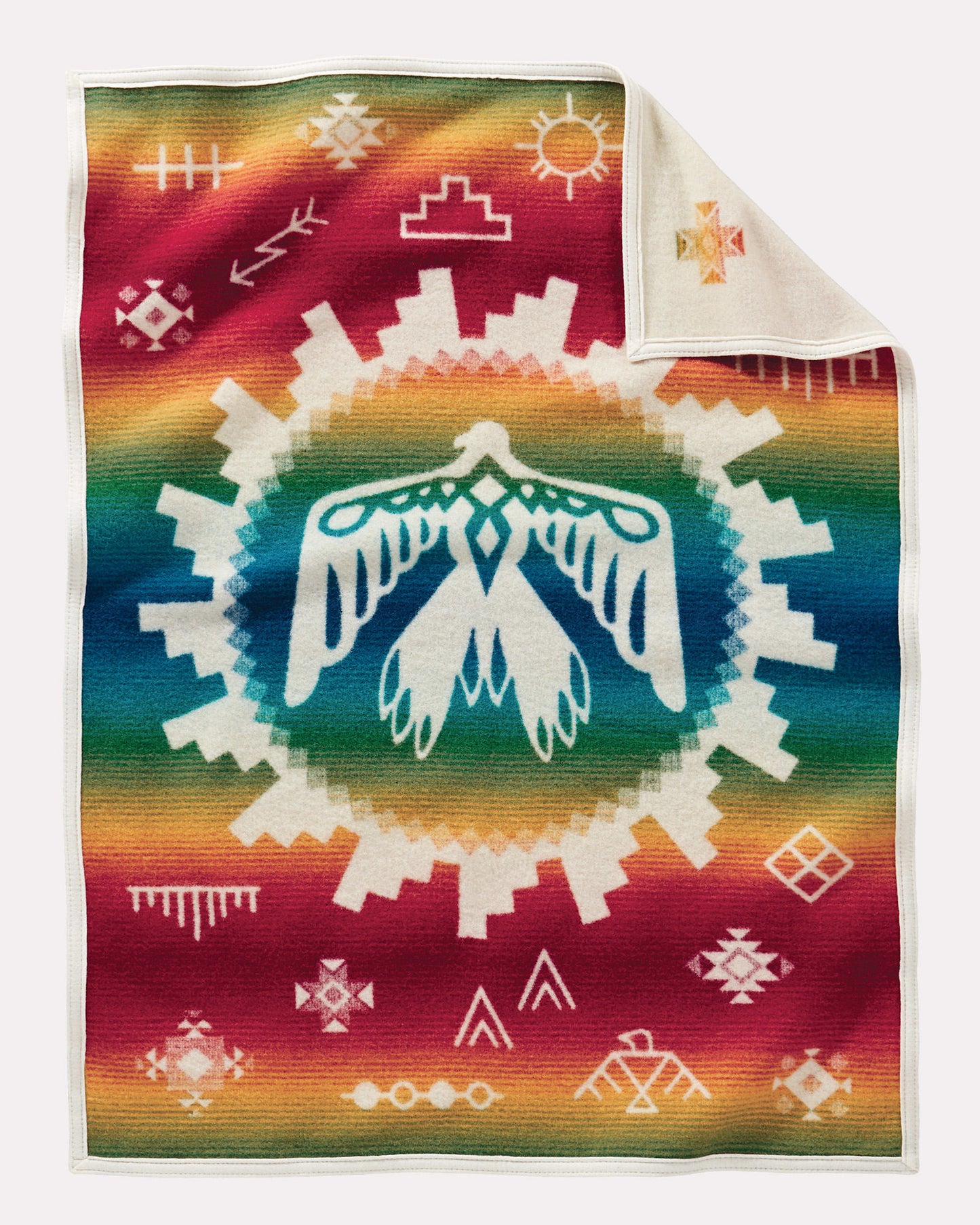 Sunrise Eagle 'Baby' Blanket by Pendleton