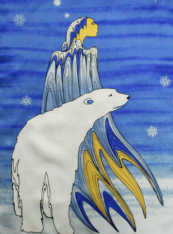 Mother Winter Silk Scarf